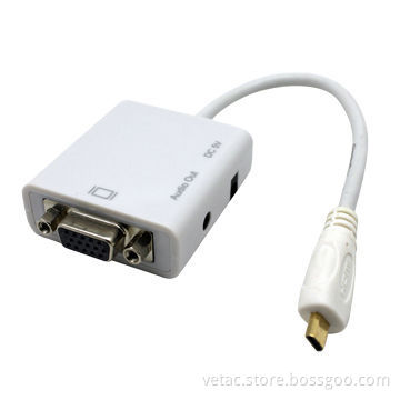 HDMI Converter to VGA Video and Audio